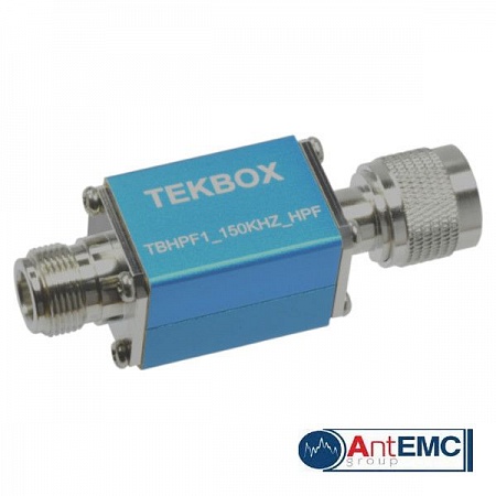 TEKBOX Фильтр верхних частот TBHPF1-150 кГц, полоса пропускания  по уровню минус 3 дБ: 150 кГц – 3 ГГц  