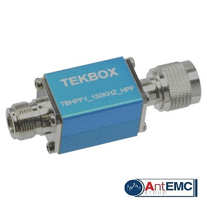 TEKBOX Фильтр верхних частот TBHPF1-150 кГц, полоса пропускания  по уровню минус 3 дБ: 150 кГц – 3 ГГц  